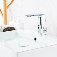 BATERII LAVOAR CU SENZOR, Black Friday - Baterie Lavoar Cu Senzor Cromat LZ190, LED-Zone.ro