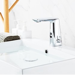 Baterie Lavoar Cu Senzor Cromat LZ190