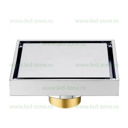 Sifon De Pardoseala Cu Sistem Antimiros Cromat LZ8674DD