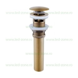 Sifon Lavoar Cu Prea Plin Fara Ventil Bronz Antichizat LZ8019F22