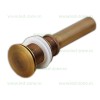 Sifon Lavoar Fara Prea Plin Cu Ventil Bronz Antichizat LZ8019F