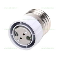 ADAPTOARE BECURI, Adaptor soclu bec E27 - MR16, LED-Zone.ro