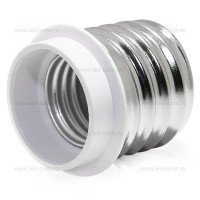 ADAPTOARE BECURI, Adaptor soclu bec E40 - E27, LED-Zone.ro