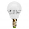 Bec LED E14 3W Glob Mat Plastic
