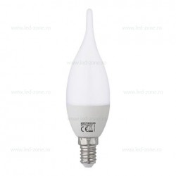 Bec LED E14 10W Flacara Mat Plastic CRAFT