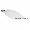 Bec LED E14 3W Flacara Mat Plastic 