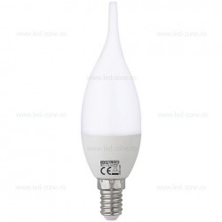 Bec LED E14 6W Flacara Mat Plastic CRAFT