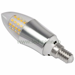 Bec LED E14 9W Lumanare Clar 