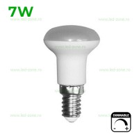 BECURI SPOT LED, Bec Spot LED E14 7W R50 Mat Dimabil, LED-Zone.ro