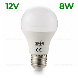 Bec LED E27 8W Iluminare 260 Grade 12V 