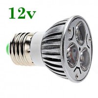 BECURI SPOT LED - Reduceri Bec Spot LED E27 3x1W 12V  Promotie