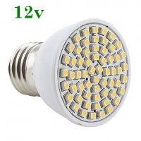 BECURI SPOT LED E27, Bec Spot LED E27 4W 60xSMD3528 12V, LED-Zone.ro