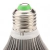 Bec LED E27 9W Glob Mat Aluminiu