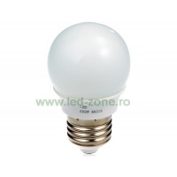 BECURI LED E27 - Reduceri Bec LED E27 3W Iluminare 260 Grade Plastic Promotie