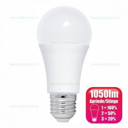 Bec LED 12W 3 Functii  A60