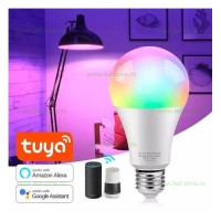 ILUMINAT SMART LED - Reduceri Bec LED E27 10W Glob RGBWW Smart Tuya Promotie