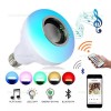 Bec LED E27 12W RGB Muzical Bluetooth Telecomanda