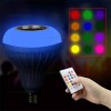 Bec LED E27 12W RGB Muzical Bluetooth Telecomanda