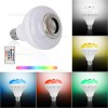 Bec LED E27 12W RGB Muzical Bluetooth Telecomanda