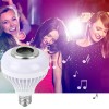 Bec LED E27 12W RGB Muzical Bluetooth Telecomanda