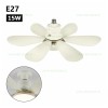 Bec LED E27 15W CCT Dimabil cu Ventilator si Telecomanda