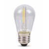 Bec LED E27 1.5W Filament Para Clar ST45