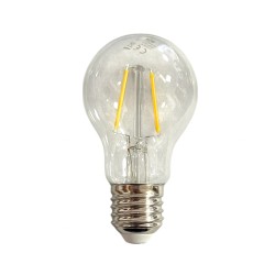 Bec LED E27 2W Filament Glob Clar A60
