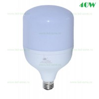 ILUMINAT INDUSTRIAL LED - Reduceri Bec LED E27 40W Dispersor Mat Plastic LZ18C027 Promotie