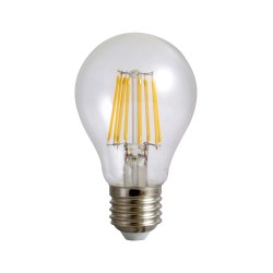 Bec LED E27 8W Filament Glob Clar A60