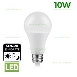 Bec LED E27 10W Senzor Zi-Noapte Dark