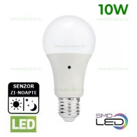 BECURI LED - Reduceri Bec LED E27 10W Senzor Zi-Noapte Dark Promotie