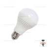 Bec LED E27 7W Glob Mat 180 Grade Senzor Miscare