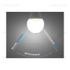 Bec LED E27 9W Glob Mat 260 Grade Senzor Miscare