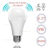 Bec LED E27 9W Glob Mat Senzor Lumina LZ18C050