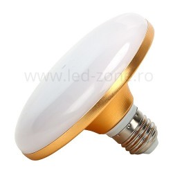 Bec LED E27 30W Dispersor Mat Auriu UFO