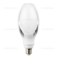 BECURI LED, Bec LED E27 40W Dispersor Mat Aluminiu LZ1980, LED-Zone.ro