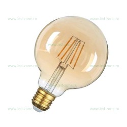 Bec LED Vintage E27 4W Glob G95