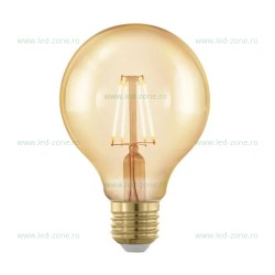 Bec LED Vintage E27 7W Glob G80 