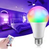 Bec LED E27 12W RGBW Telecomanda