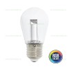 Bec LED E27  1W Glob Clar RGB
