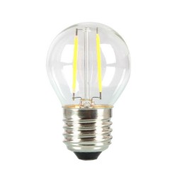 Bec LED E27 2W Glob Clar G45