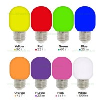 BECURI LED E27, Bec LED E27 2W Glob Mat Color - COMFORT, LED-Zone.ro