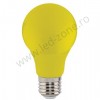 Bec LED E27 3W Glob Mat Color