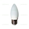 Bec LED E27 3W Lumanare Mat Ceramica