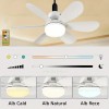 Bec LED E27 40W CCT Dimabil cu Ventilator