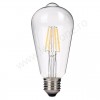 Bec LED E27 4W Filament Para Clar ST64