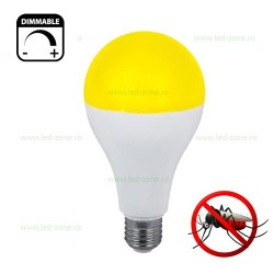 Bec LED E27 8W Dimabil Anti-insecte