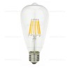 Bec LED E27 8W Filament Para Clar ST64