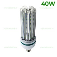 BECURI LED, Bec LED E40 40W Corn Clar SMD2835 5U, LED-Zone.ro