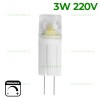 Bec LED G4 3W Corn Ceramica Clar 220V Dimabil